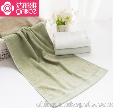 洁丽雅6413竹浆纤维舒适吸水面巾柔软素色毛巾 厂家正品直销图片,洁丽雅6413竹浆纤维舒适吸水面巾柔软素色毛巾 厂家正品直销图片大全,浙江洁丽雅针纺织品销售-