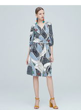 零库存代卖新模式 诗菲迪中长连衣裙广州女装拿货解析